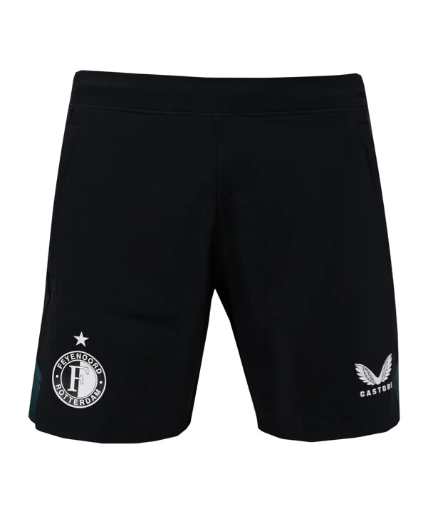 castore feyenoord rotterdam short schwarz