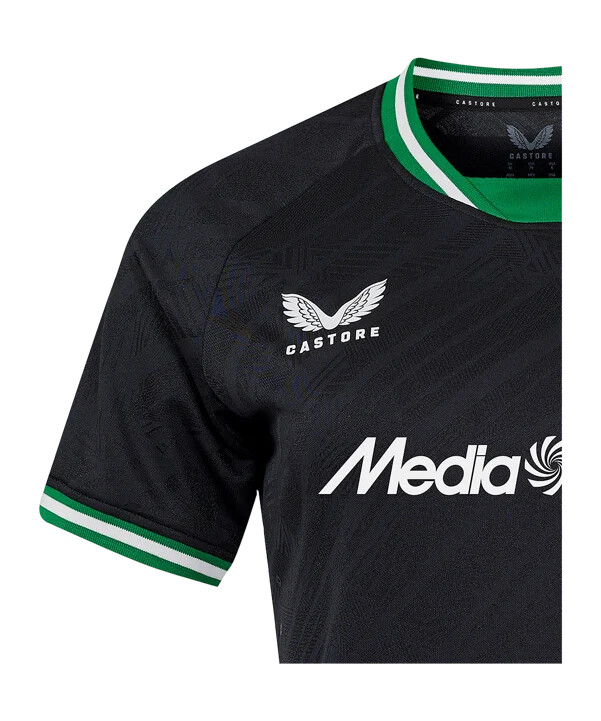 castore feyenoord rotterdam trikot away 20242025 kids schwarz f010