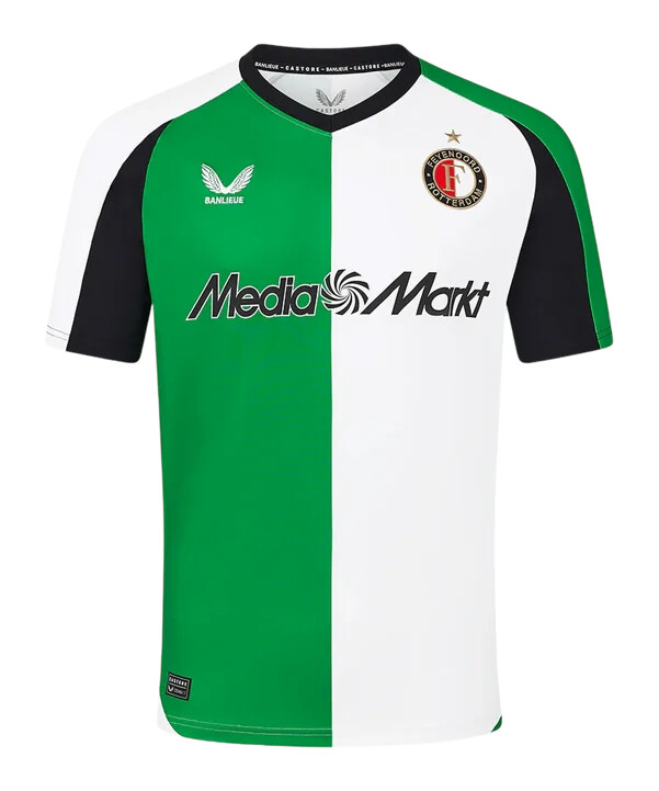 castore feyenoord rotterdam trikot 3rd 20242025 kids grün f101