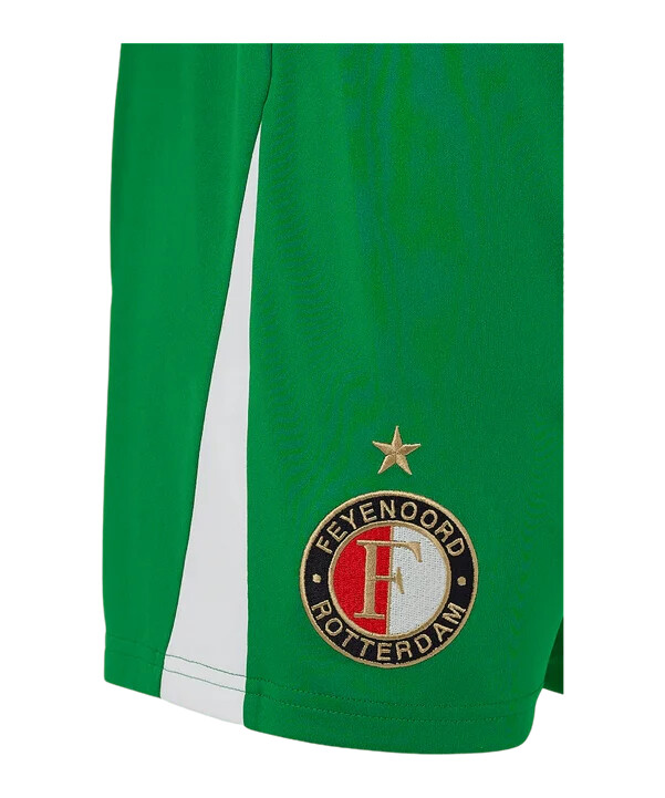 castore feyenoord rotterdam short 3rd 20242025 grün f101