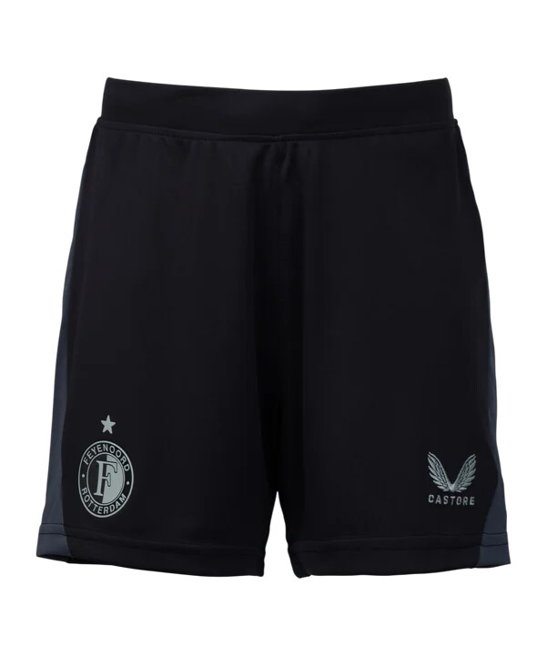 castore feyenoord rotterdam short auswärts 20252026 grau f128