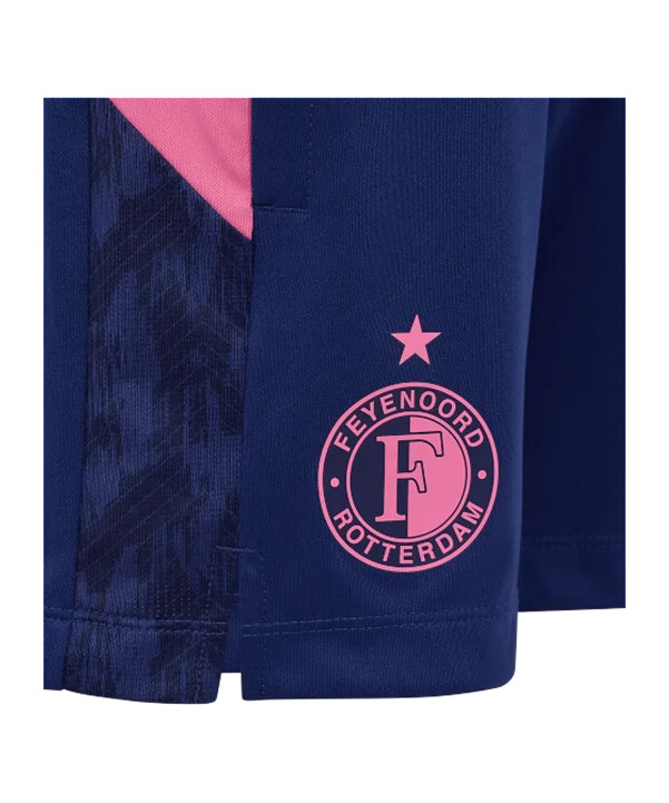 castore feyenoord rotterdam knit short blau f163