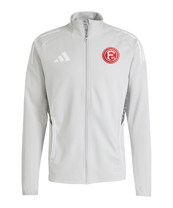 adidas fortuna düsseldorf trainingsjacke grau