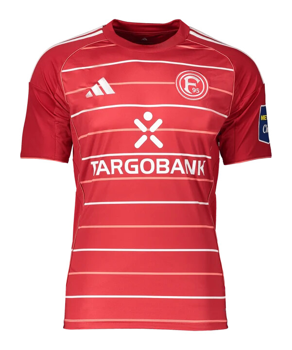 adidas fortuna düsseldorf trikot heim 20252026 kids rot