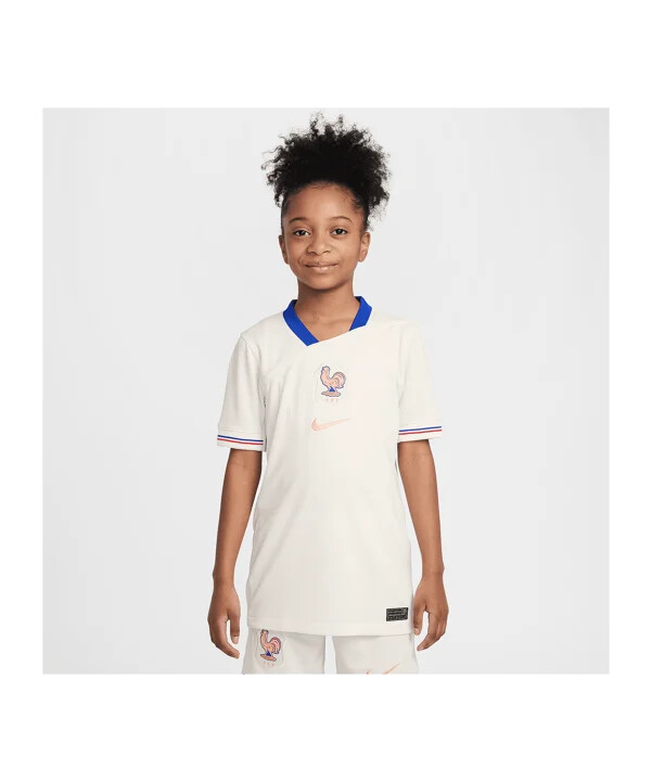 nike france trikot away 2025 kids beige f110
