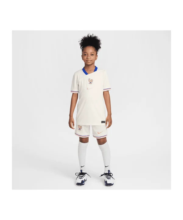 nike france trikot away 2025 kids beige f110
