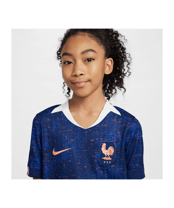 nike france trikot home 2025 kids blau f492
