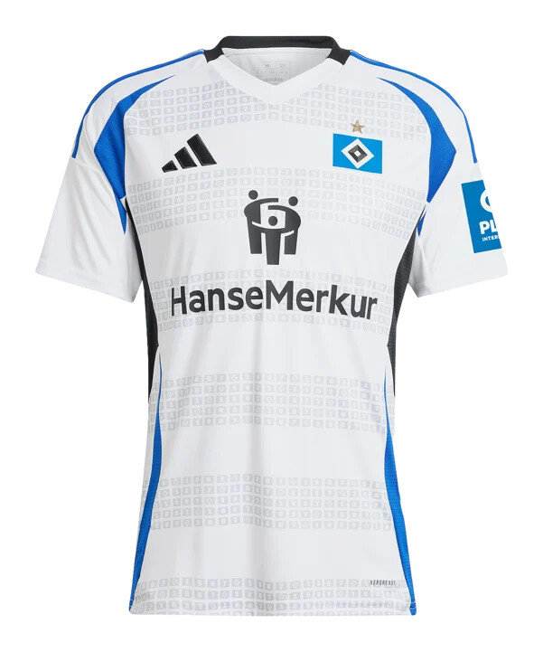 adidas hamburger sv trikot home 20242025 damen weiss