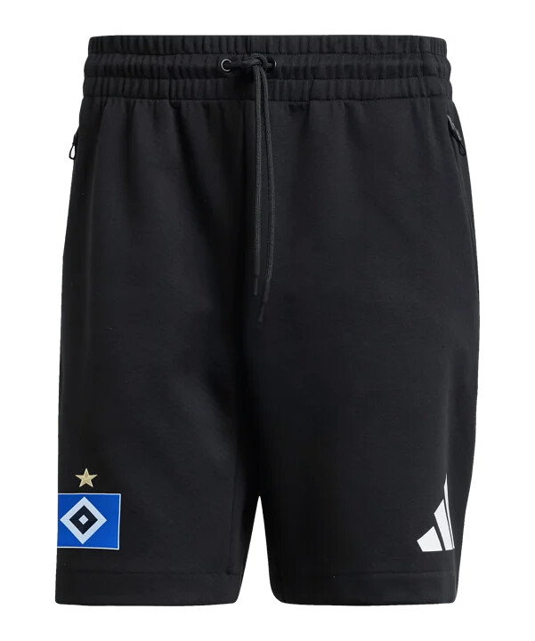adidas hamburger sv z.n.e short schwarz
