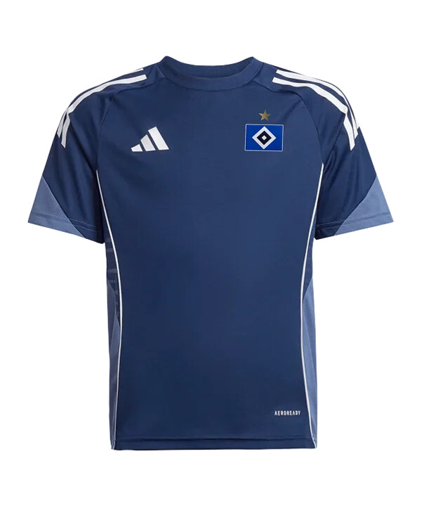 adidas hamburger sv trainingshirt kids blau