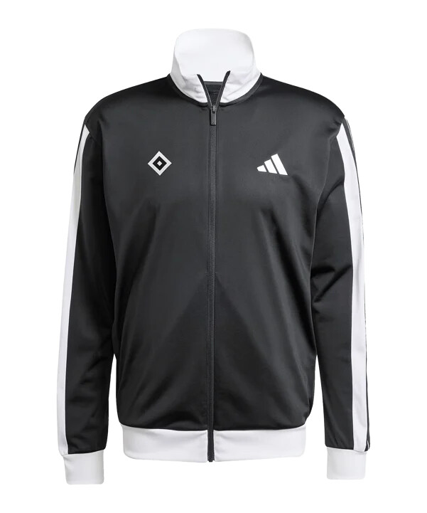 adidas hamburger sv trainingsjacke schwarz