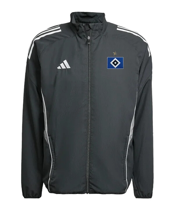 adidas hamburger sv trainingsjacke schwarz