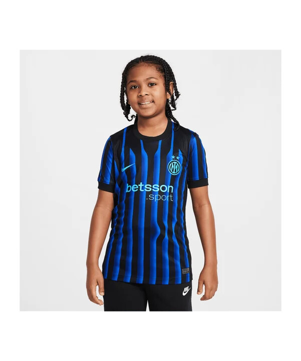 nike inter mailand trikot home 20252026 kids blau f439