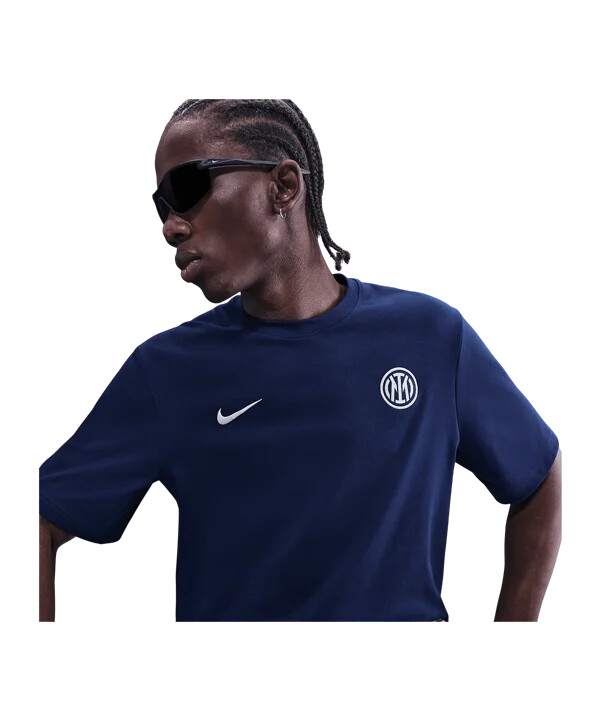 nike inter mailand imary statement t-shirt blau f492