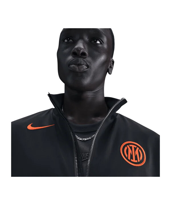 nike inter mailand trainingsjacke schwarz f010