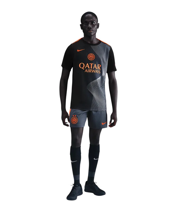 nike inter mailand strike trainingsshirt schwarz f010