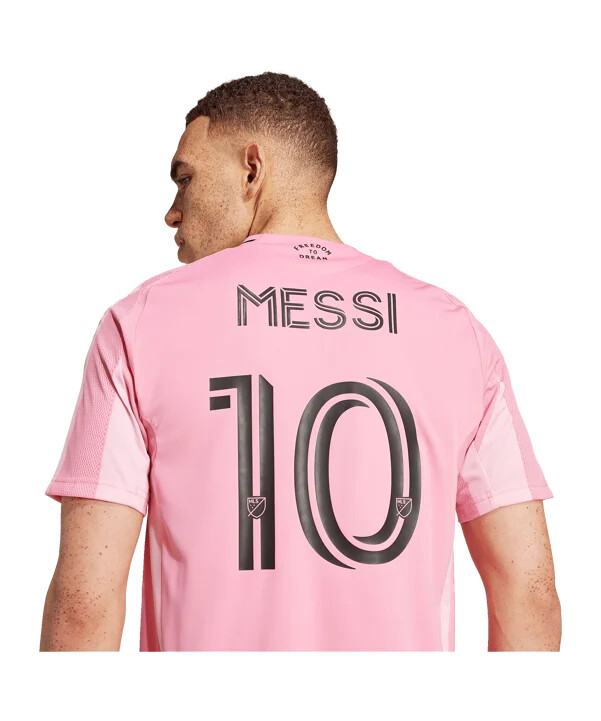adidas inter miami auth. trikot heim 2025 messi rosa