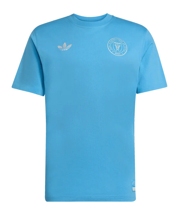 adidas inter miami t-shirt blau