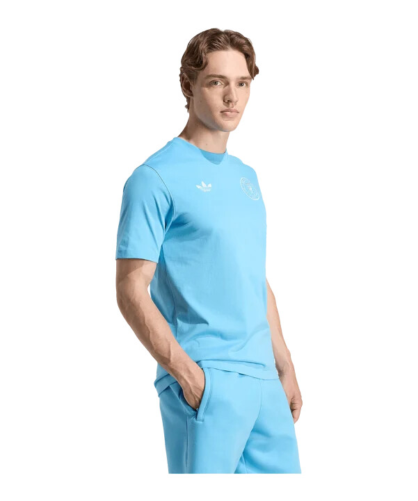 adidas inter miami t-shirt blau