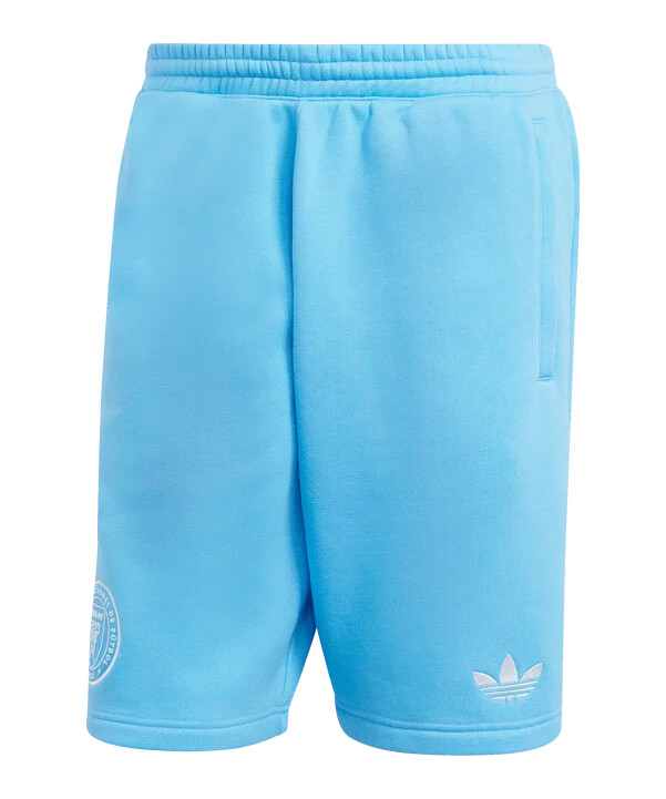 adidas inter miami travel short blau