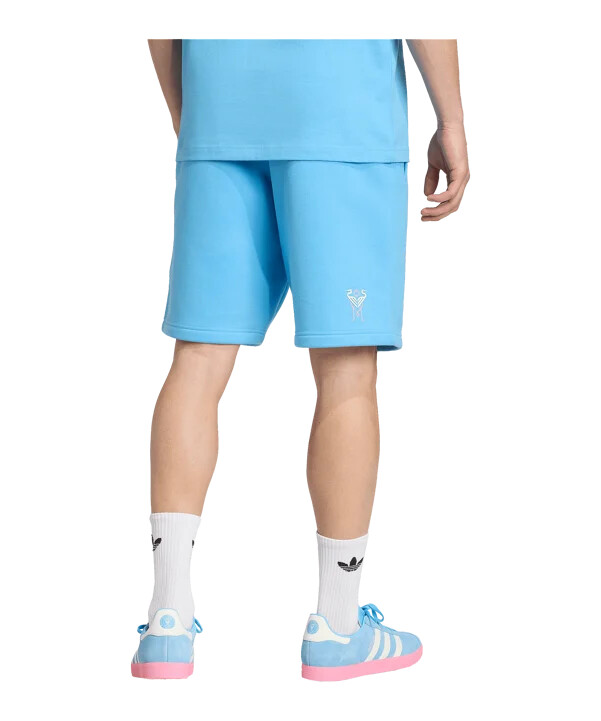 adidas inter miami travel short blau