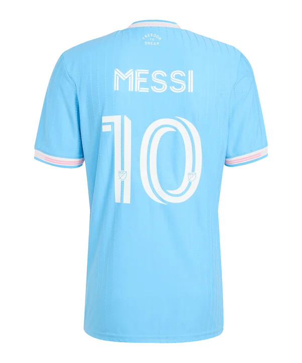 adidas inter miami authentic messi trikot 3rd 20252026 blau