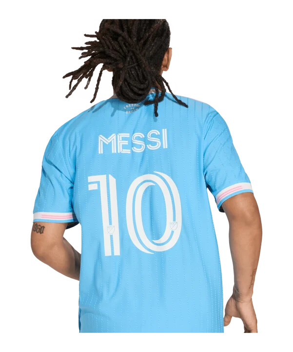 adidas inter miami authentic messi trikot 3rd 20252026 blau