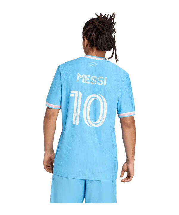 adidas inter miami authentic messi trikot 3rd 20252026 blau