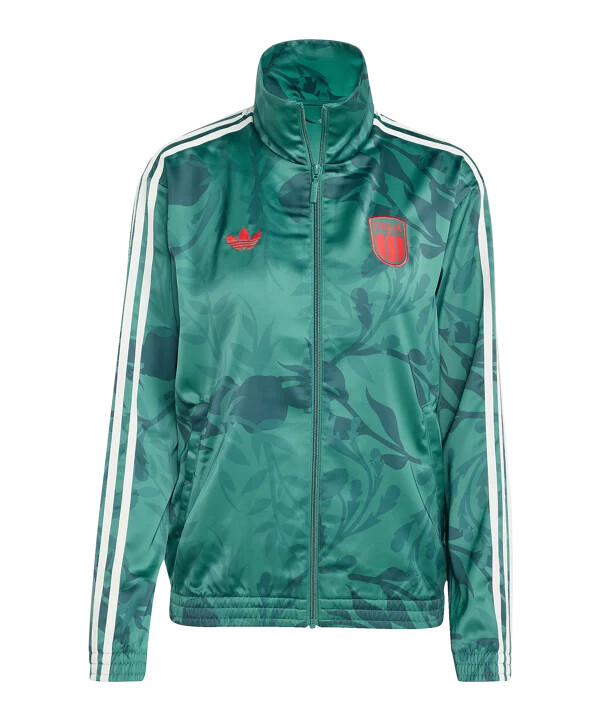 adidas italy track sweatshirt damen grün