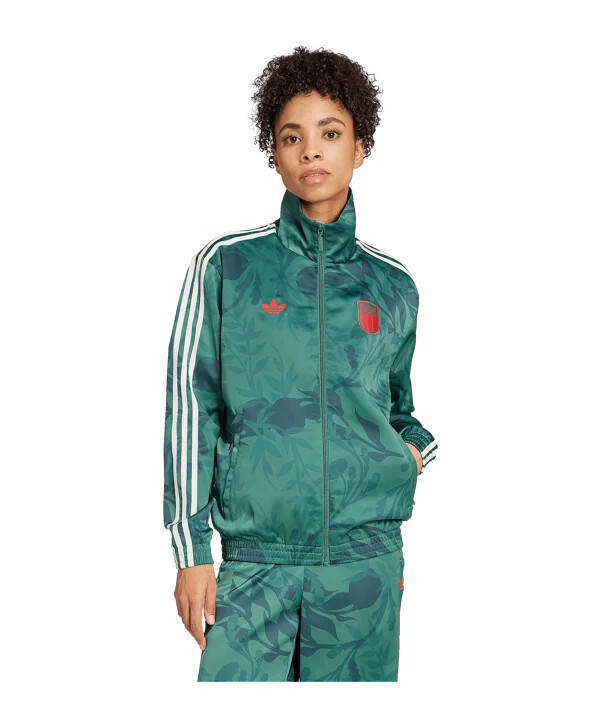 adidas italy track sweatshirt damen grün