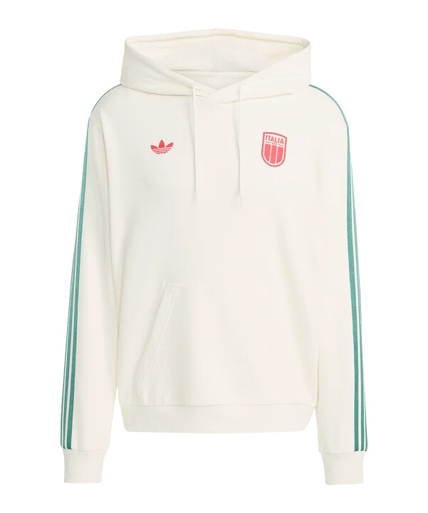 adidas italy hoody weiß