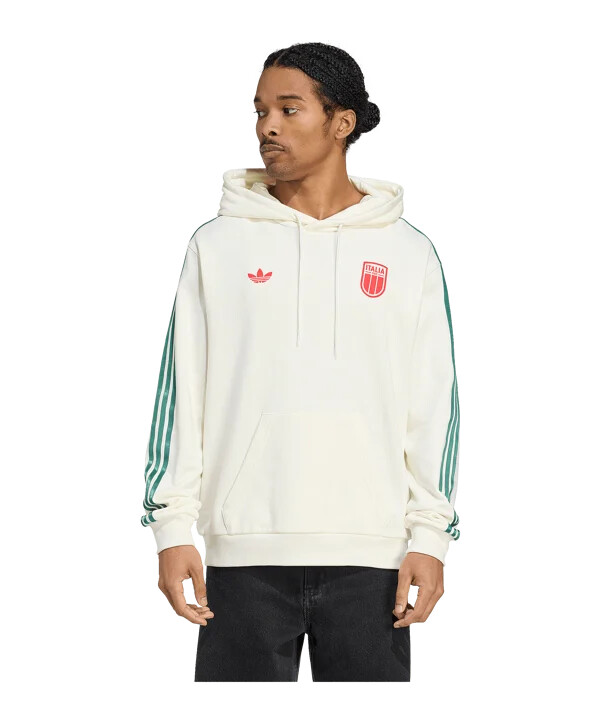 adidas italy hoody weiß