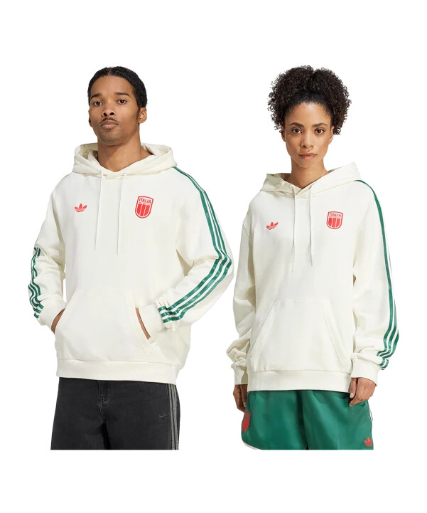 adidas italy hoody weiß