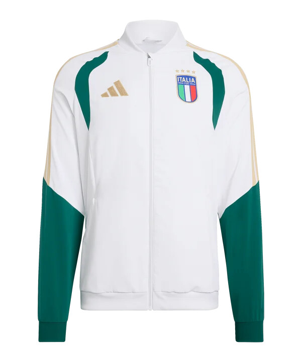 adidas italien präsentationsjacke weiß