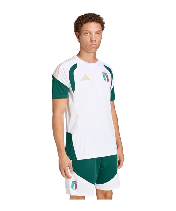 adidas italien tiro trainingsshirt weiß