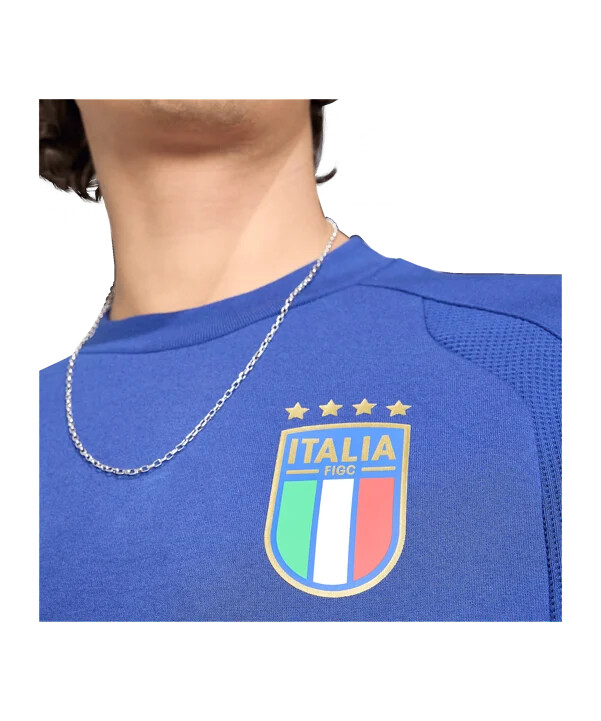 adidas italien tiro travel sweatshirt blau