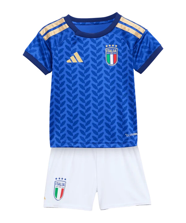 adidas italien babykit trikot set home wm 2026 kids blau