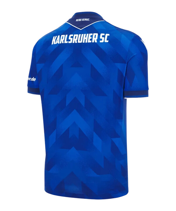 macron karlsruher sc trikot home 20252026 blau