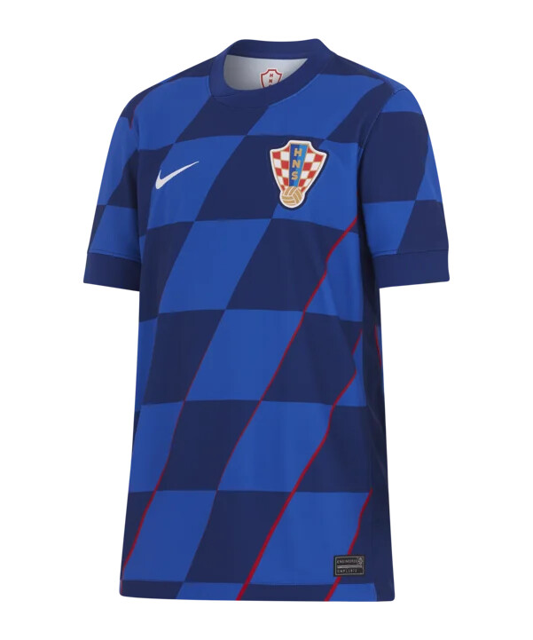 nike kroatien trikot away em 2024 kids blau weiss f405