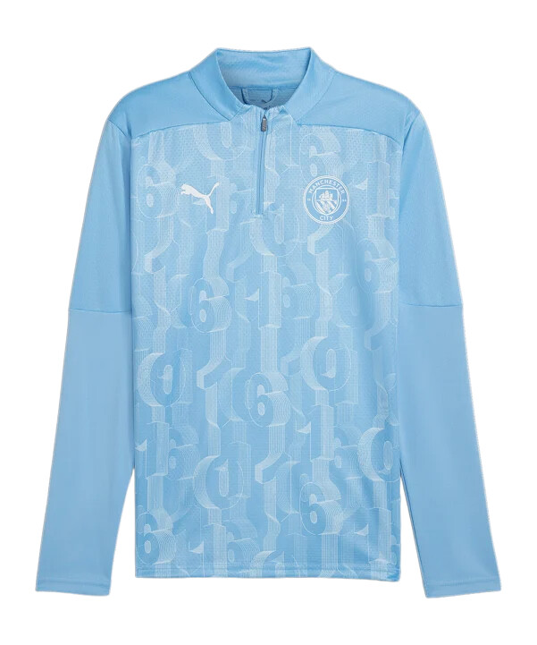 puma manchester city prematch sweatshirt 20242025 blau f21