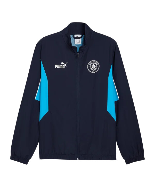 puma manchester city ftblarchive jacke blau f73