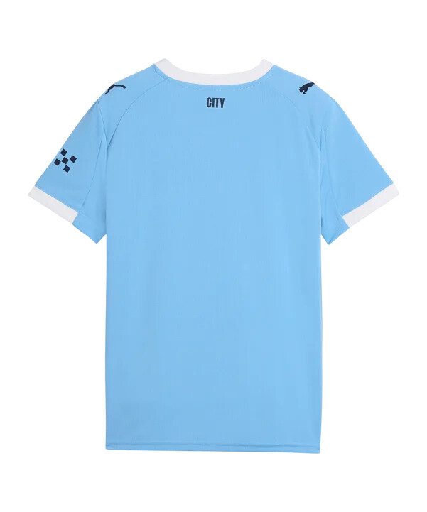 puma manchester city trikot home 20252026 kids blau f01