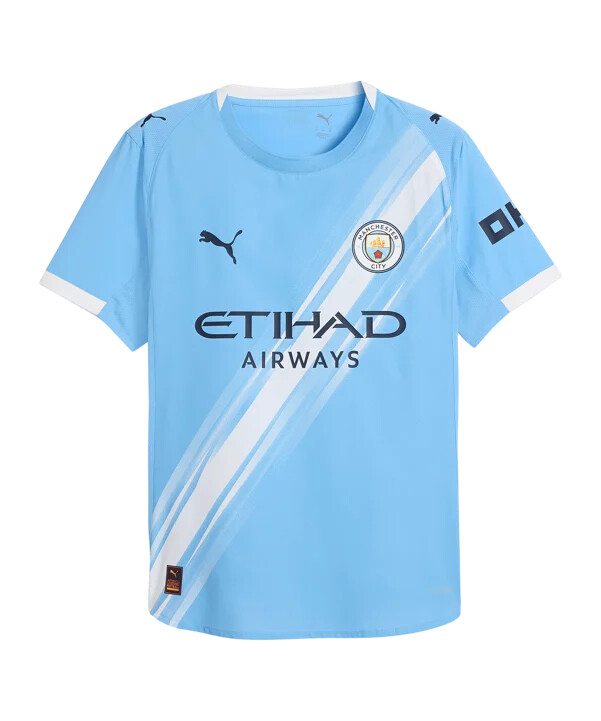 puma manchester city authentic trikot home 20252026 blau f01