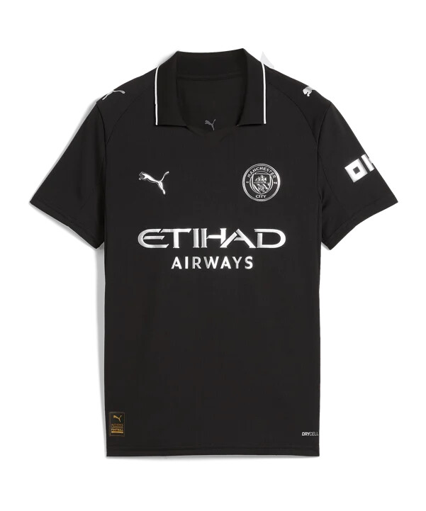 puma manchester city trikot away 20252026 kids schwarz f02