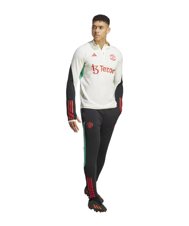 adidas manchester united trainingshose schwarz