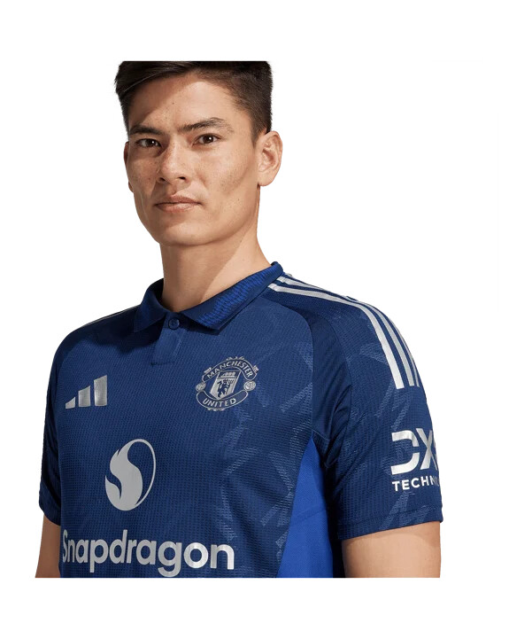 adidas manchester united auth. trikot away 20242025 blau