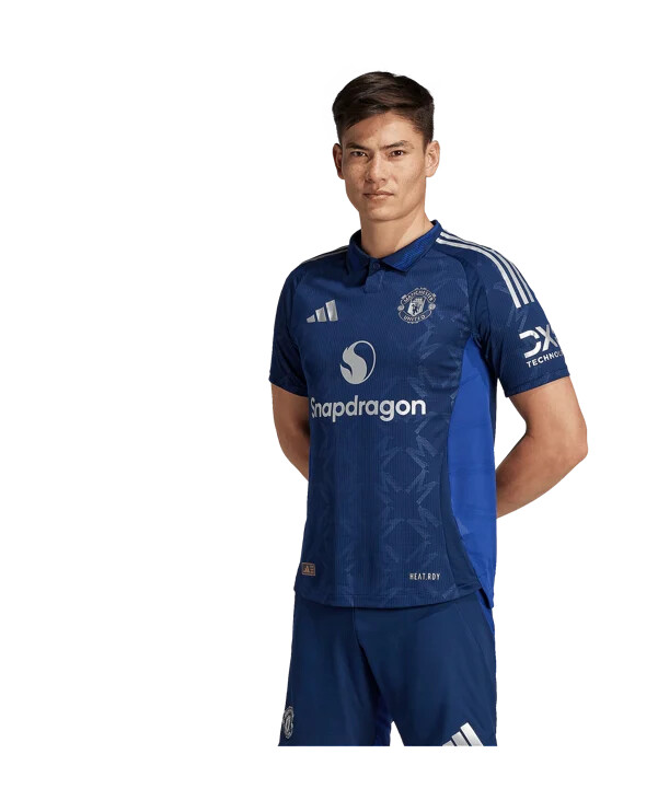 adidas manchester united auth. trikot away 20242025 blau