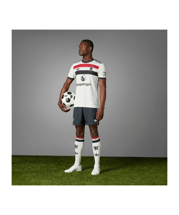 adidas originals manchester united auth trikot 3rd 20242025 weiss