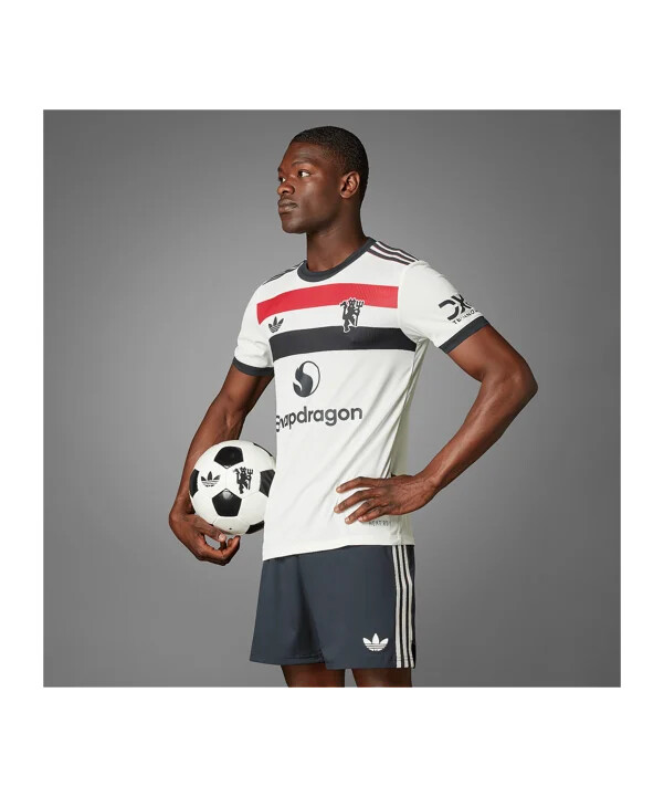 adidas originals manchester united auth trikot 3rd 20242025 weiss