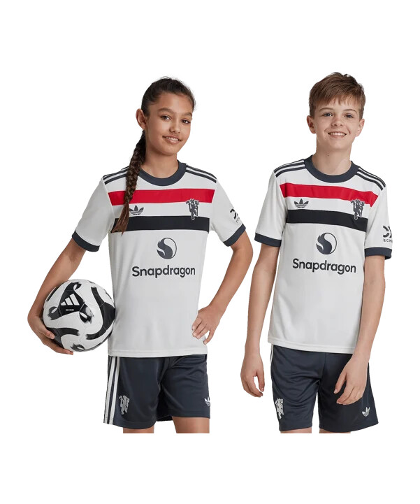 adidas originals manchester united trikot 3rd 20242025 kids weiss